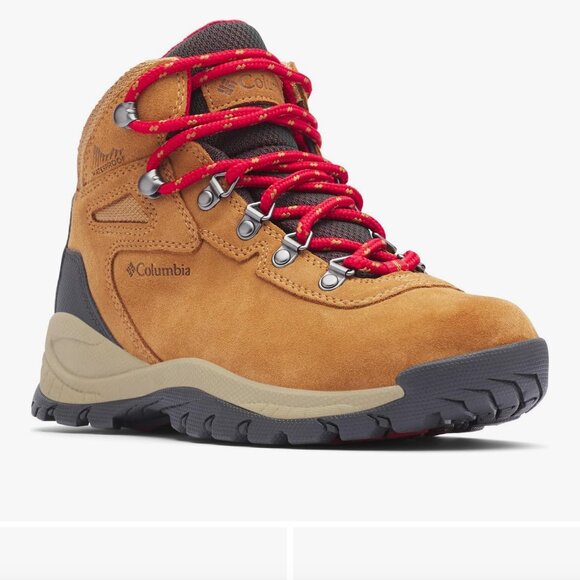 COLUMBIA Newton Ridge Plus Waterproof Amped Womens Hiking Boots Shoes Walk NWOT - Picture 1 of 6